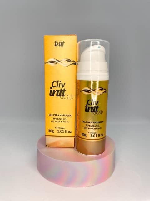 Gel Cliv Intt Dessensibilizante Super Extra Anestésico Anal Sem Dor GOLD 30g