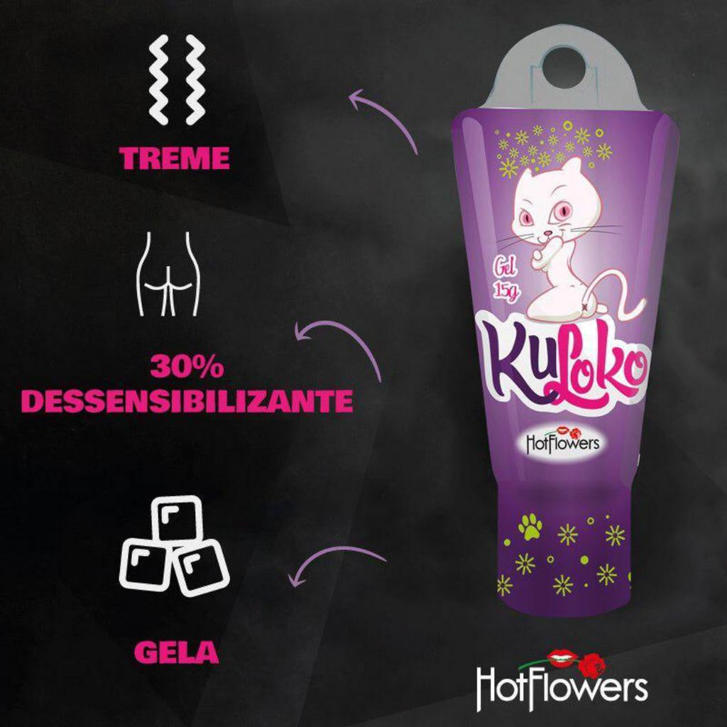 Kit Excitante Pintoloko Xanaloka Kuloko Hot Flowers Sex Shop