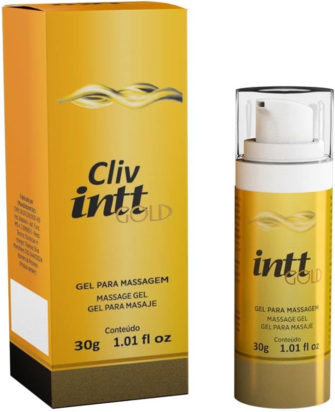 Gel Cliv Intt Dessensibilizante Super Extra Anestésico Anal Sem Dor GOLD 30g