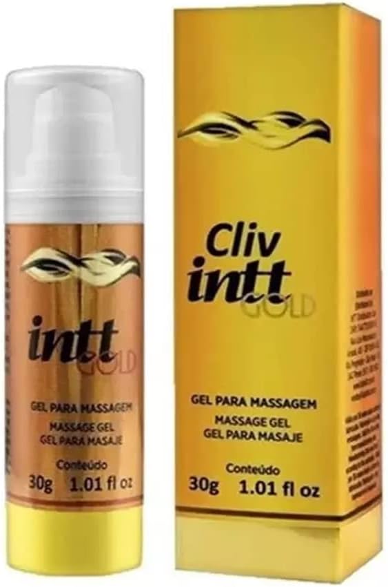 Gel Cliv Intt Dessensibilizante Super Extra Anestésico Anal Sem Dor GOLD 30g