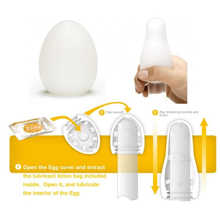 Kit 3 Eggs Masculino Magical Kiss Masturbador Ovo com Texturas Sex Shop