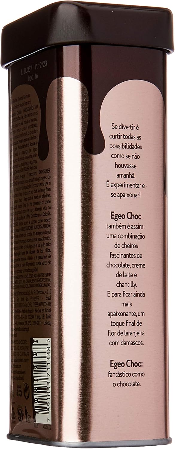 Egeo Woman Choc Desodorante Colônia 90 ML