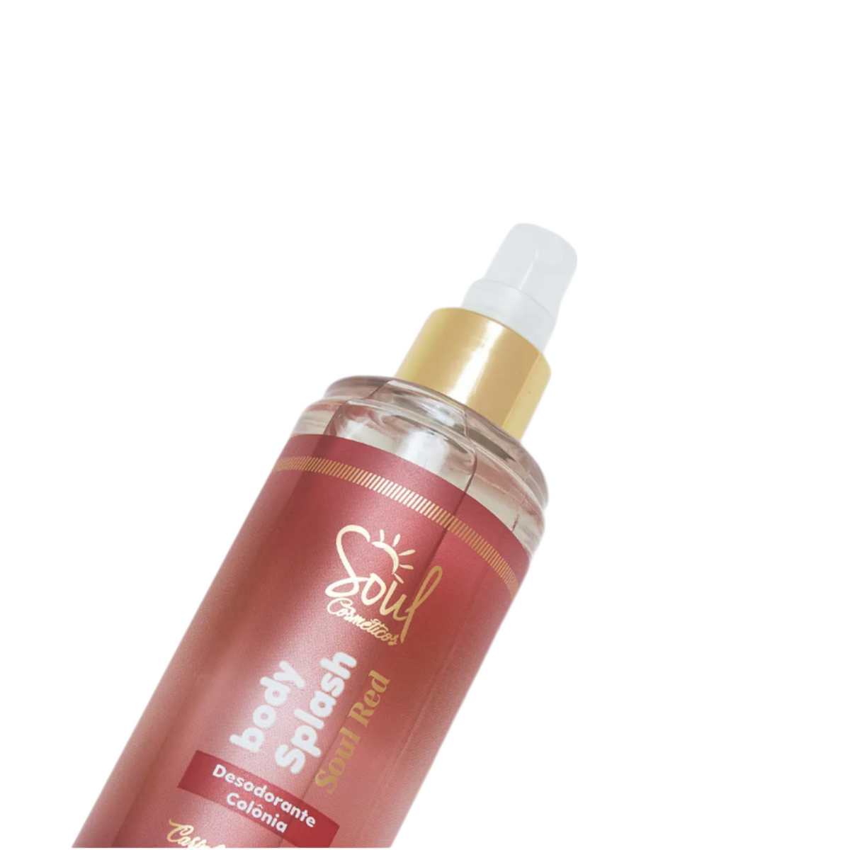 Body Splash Soul Red Desodorante Colônia Soul Cosméticos