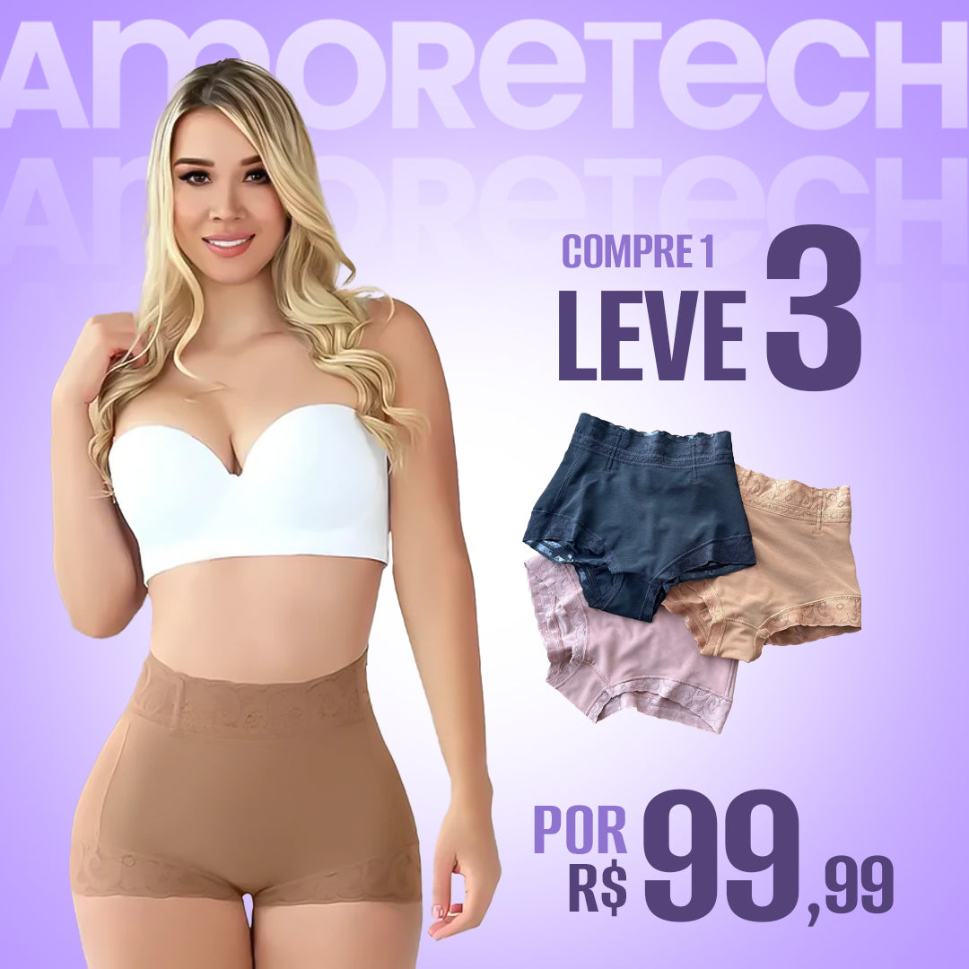 [Compre 1 Leve 3] Calcinhas Fit Shape + Frete grátis para todo o Brasil