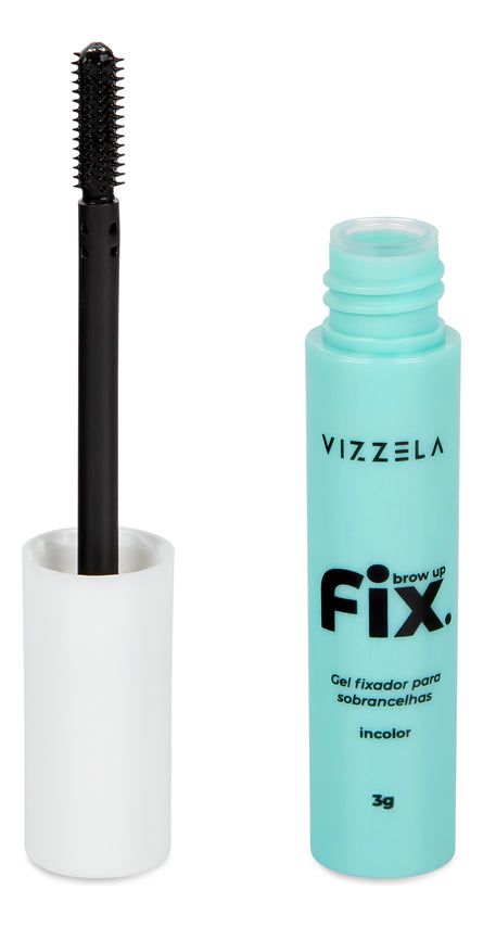 Brow Up Fix Vizzela - Gel Fixadora Sobrancelha Cor Incolor