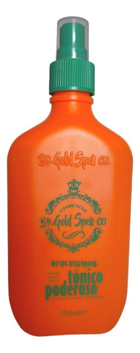 Tônico Poderoso Gold Spell 250ml Antiqueda E Preenche Falhas