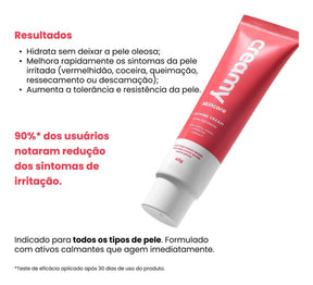 Creamy Skincare Calming Cream 40g | Acalma a Pele Sensibilizada, Alívio Rápido em Casos de Vermelhidão, Rápida Absorção | Todos os Tipos de Pele, Especialmente Sensíveis