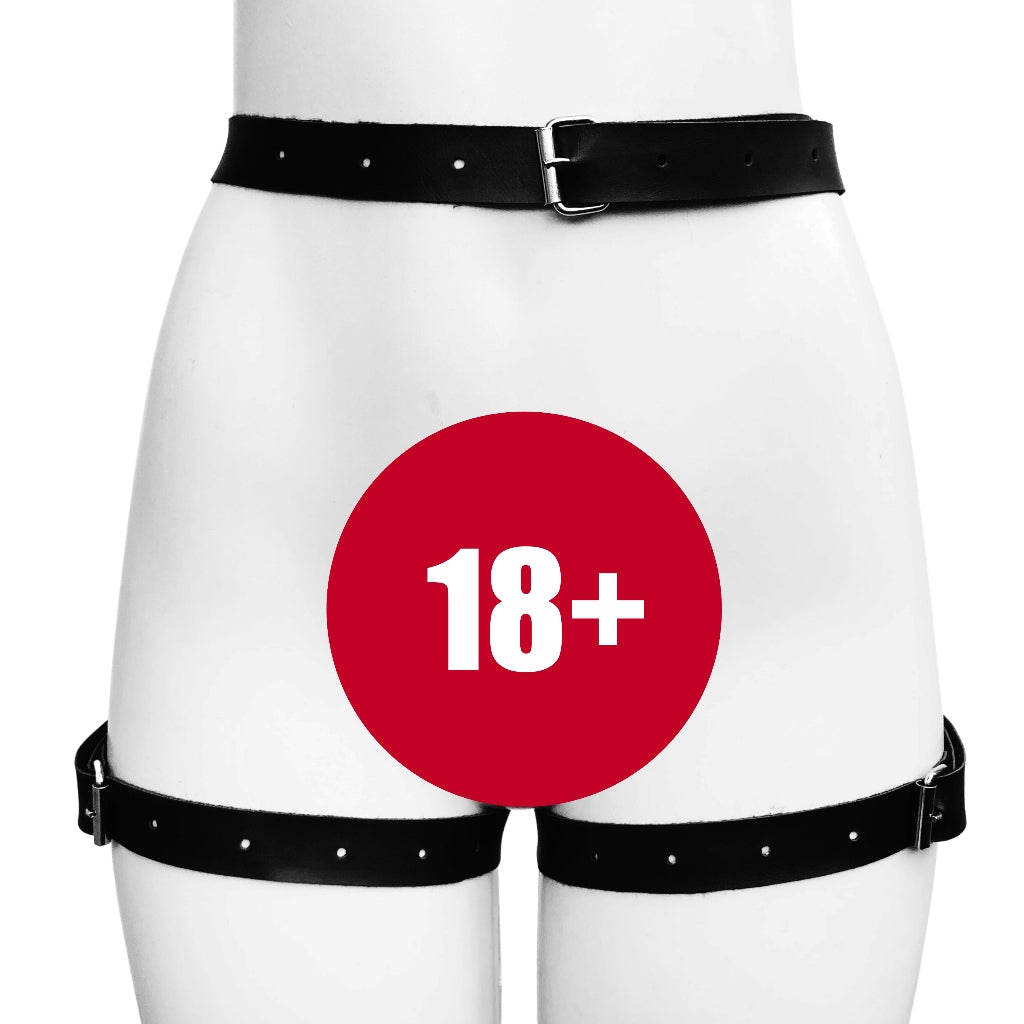 Harness com Algemas - Arreio Feminino - Arnês - Submission Slim