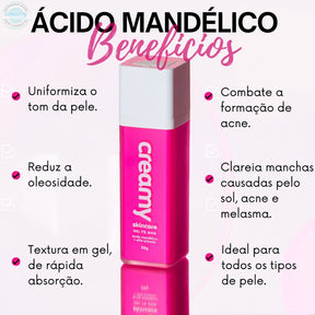 CREAMY SKINCARE MANDELICO, GLICOLICO,  VITAMINA C, CALMING CREAM, RETINOL