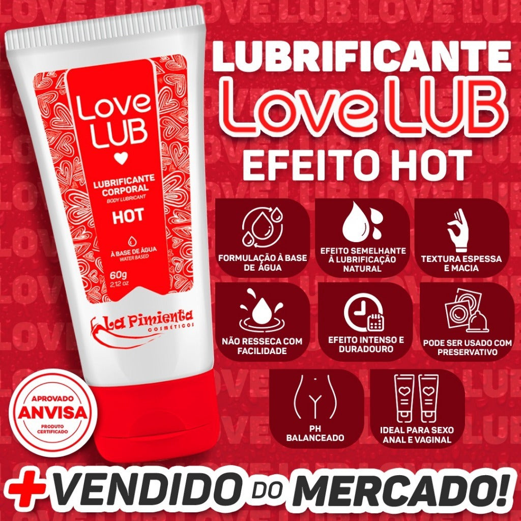 LOVE LUB: NEUTRO, HOT E ICE – LUBRIFICANTES VERSÁTEIS PARA QUALQUER OCASIÃO ÍNTIMA!