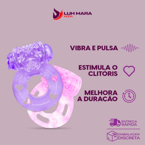 Kit SexShop Vibrador Golfinho + Capsula Bullet + Egg Masturbador + Anel Vibratório + Gel Lubrifik