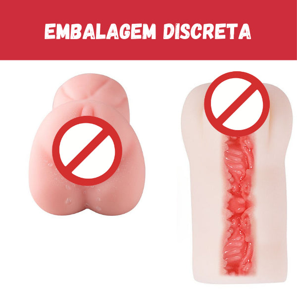 Buceta de Borracha Masturbador Masculino Para Homens Vagina