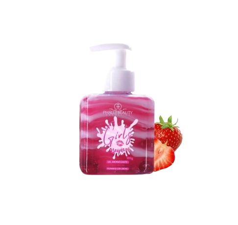 [Compre 2 e leve 3] Gel Aromatizante Beijável para Virilha, Girls morango com Creme - 180g Phallebeauty [SÓ HOJE]