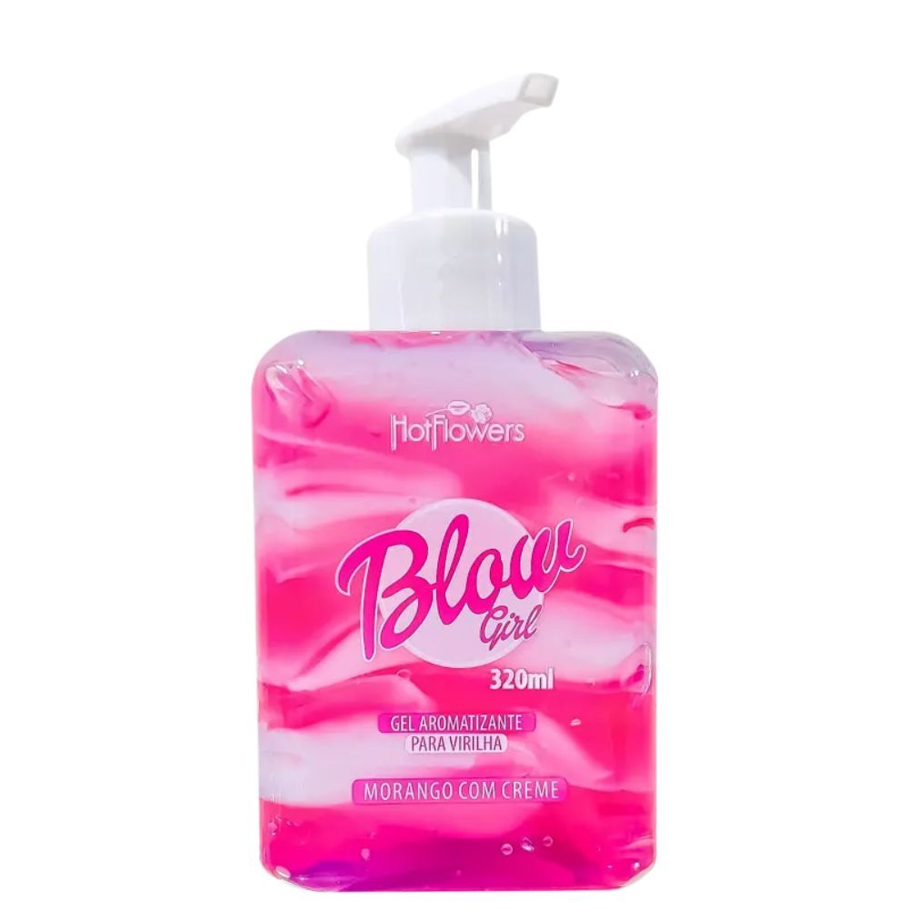 KIT Blow Girl Gel Aromatizante Hot Flowers + Sabonete Líquido + Perfume de Calcinha Apinil