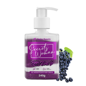 Gel Beijável Uva Secrets Woman 240g Swiss Beauty