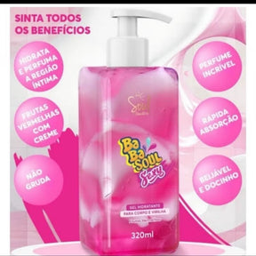 [COMPPRE 2 E LEVE 3] Creme Gel Hidratante Babasoul Para Corpo e Virilha, Beijável, Bubbalo Blow