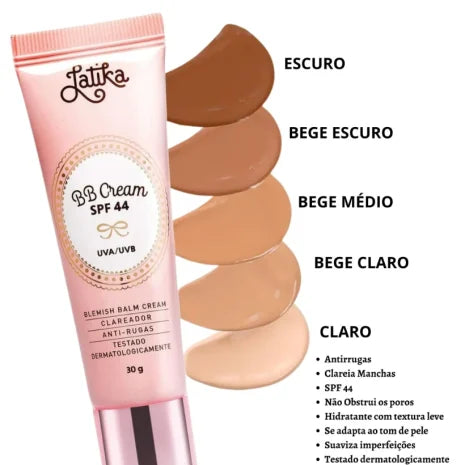 BB CREAM LATIKA COR CLARO 30G