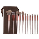 Kit 13 Pçs Pincéis De Maquiagem Contorno Kabuki Profissional